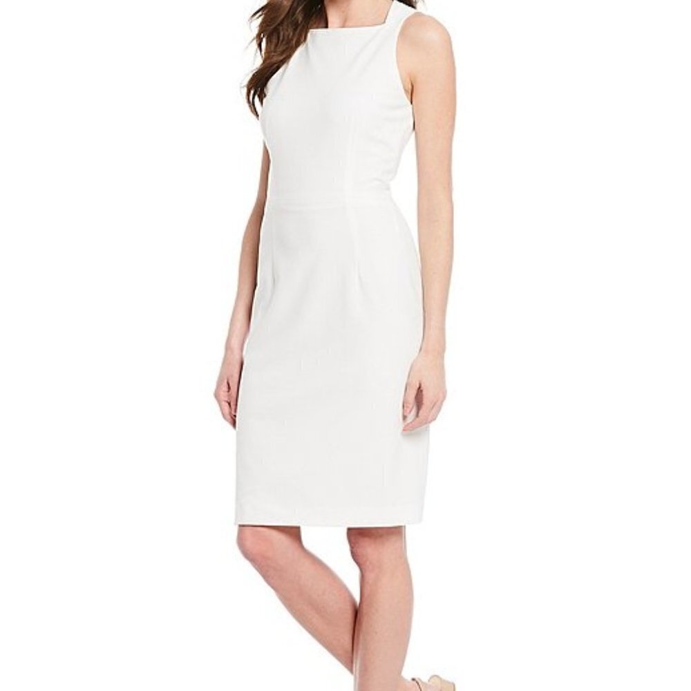 Alex Marie Emerson Square Neck Sleeveless Dress